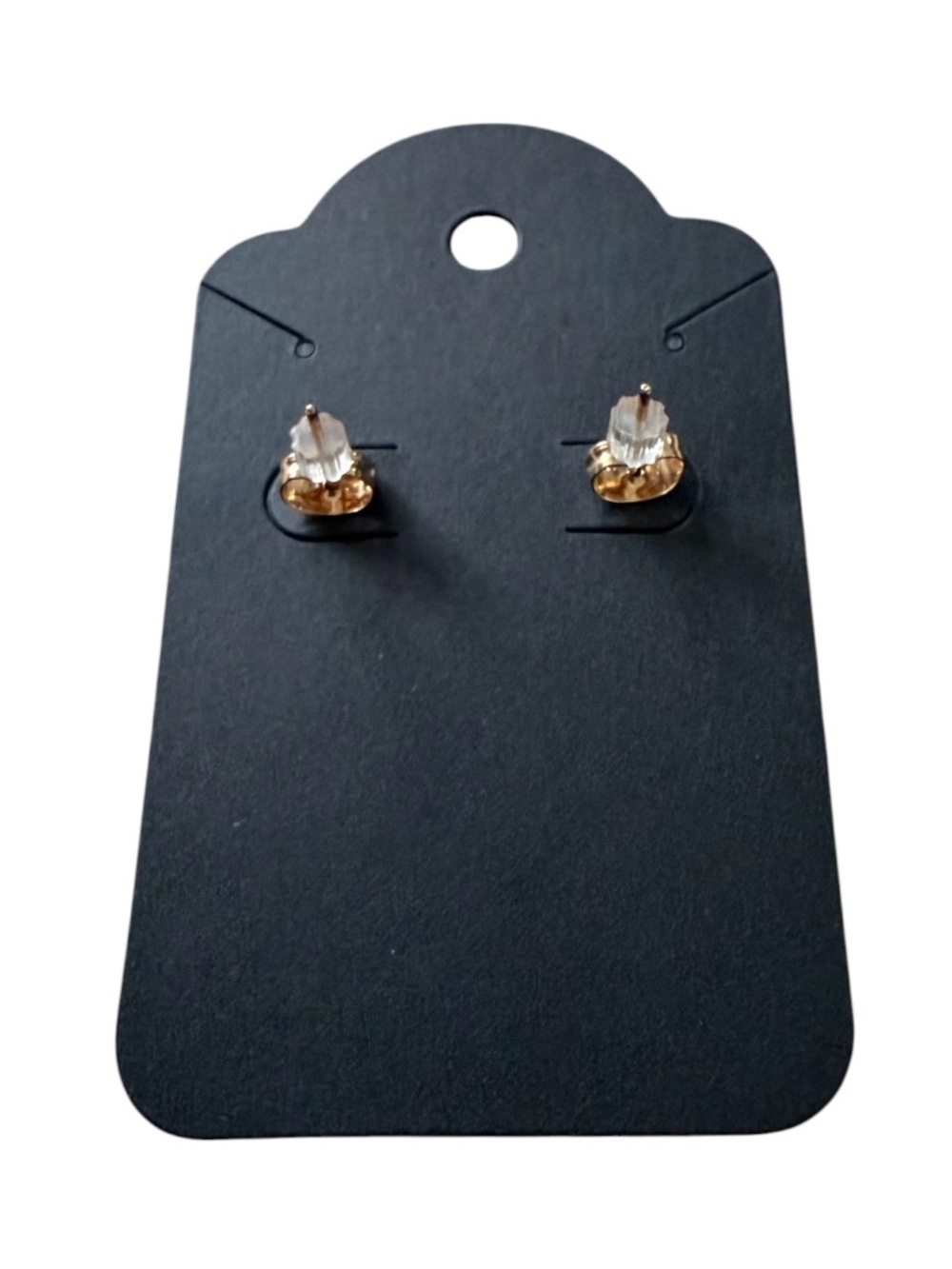 π5/$25π RED CRYSTAL PEARL SANTA HAT STUD EARRINGS - Picture 3 of 3